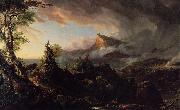 Thomas Cole The Savate State France oil painting artist